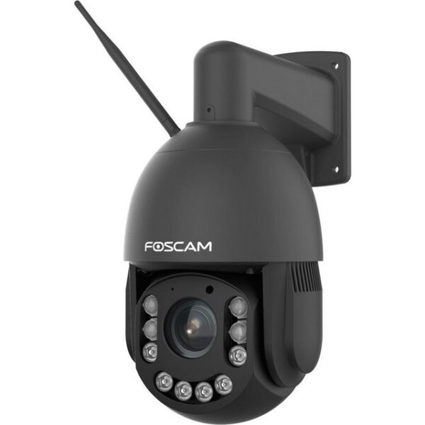 Foscam Überwachungskamera FOSCAM SD4H 4 MP Dualband WLAN PTZ Dome (mit 18-fachem optischem Zoom, Zwei-Wege-Audio, KI-Erkennung)