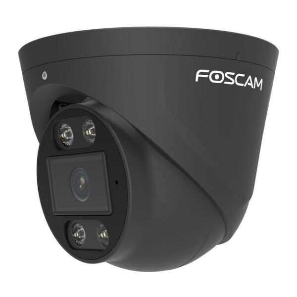 Foscam Überwachungskamera T8EP-B PoE (Integrierter Scheinwerfer und Sirene, 8 MP)