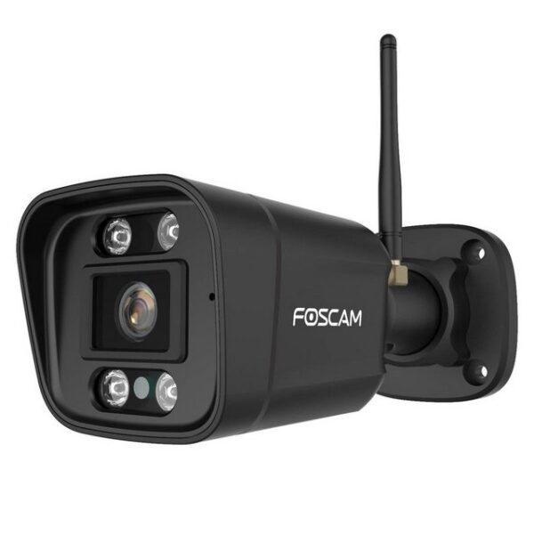 Foscam Überwachungskamera V5P 5 MP Dual-Band WLAN (mit integriertem Scheinwerfer und einer Alarmsirene, Zwei-Wege-Audio)