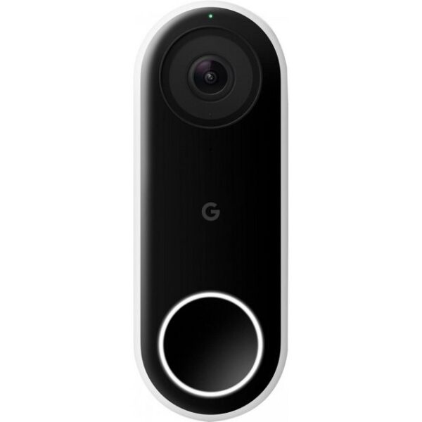 Google Überwachungskamera Nest Hello - Video Doorbell - Überwachungskamera - schwarz