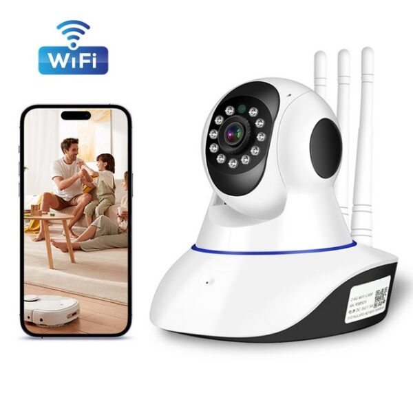 Hikity Überwachungskamera 1080P WIFI IP Kamera Überwachungskamera Webcam Camera Nachtsicht (drinnen, draußen, Nachtsicht-Bewegungserkennung, Video Resolution: 1280*720/640*480)