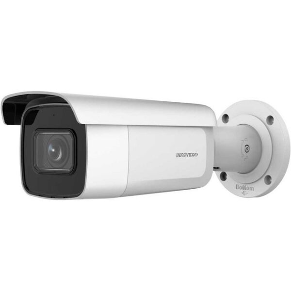 INKOVIDEO Überwachungskamera V-840-MW 8MP UHD PoE ONVIF IP Netzwerk (Außenbereich, Innenbereich, ONVIF, 4-fach optischer Zoom, H.265, Nachtsicht bis zu 60 m)