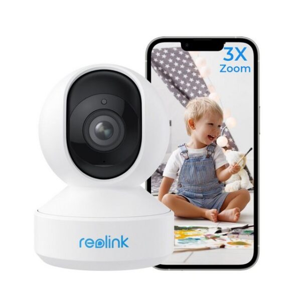 Reolink Überwachungskamera 5MP PTZ WLAN (Innenbereich, 3X Optischem Zoom, 2,4/5,0 GHz WiFi, 12m IR-Nachtsicht, 2-Wege-Audio)