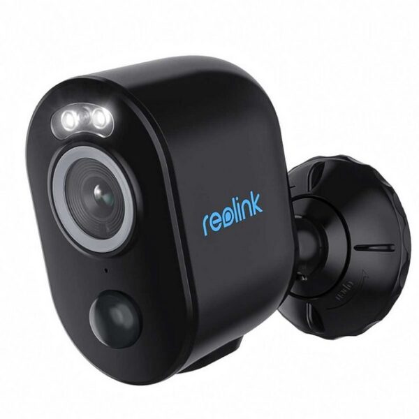 Reolink Überwachungskamera Argus Series B330 akkubetriebene 5 MP WLAN-Überwachungskamera (Innenbereich, Außenbereich, Personen-/Fahrzeugerkennung, Nachtsicht, Zwei-Wege-Audio)