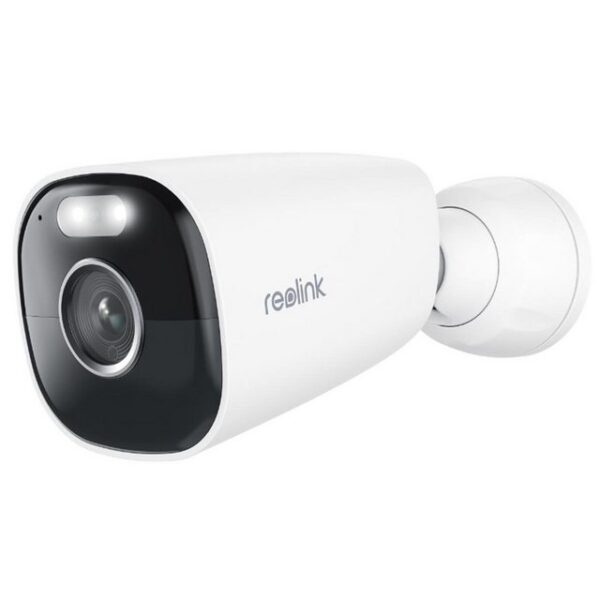 Reolink Überwachungskamera Argus Series B340 kabellose akkubetriebene 5 MP Dualband WLAN (Innenbereich, Außenbereich, Erkennung von Personen und Fahrzeugen, Nachtsicht in Farbe, 2-Wege-Audio)