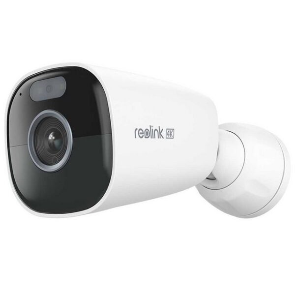 Reolink Überwachungskamera Argus Series B360 kabellose akkubetriebene 8 MP Dualband WLAN (Innenbereich, Außenbereich, Erkennung von Personen und Fahrzeugen, Nachtsicht in Farbe, 2-Wege-Audio)