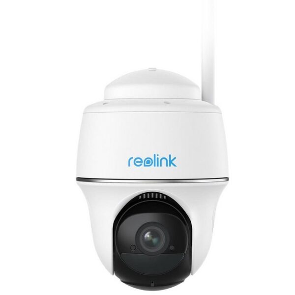 Reolink Überwachungskamera Argus Series B420 akkubetriebene, kabellose 3 MP Dualband WLAN (Innenbereich, Außenbereich, Erkennung von Personen und Fahrzeugen, mit Schwenk- und Neigefunktion)