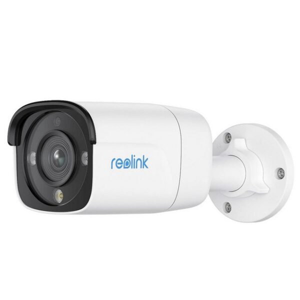 Reolink Überwachungskamera P340 12 MP intelligente IP POE- (mit Personen- und Fahrzeugerkennung, Nachsicht in Farbe, Audioaufzeichnung, Zwei-Wege-Audio, Wetterfest IP66)