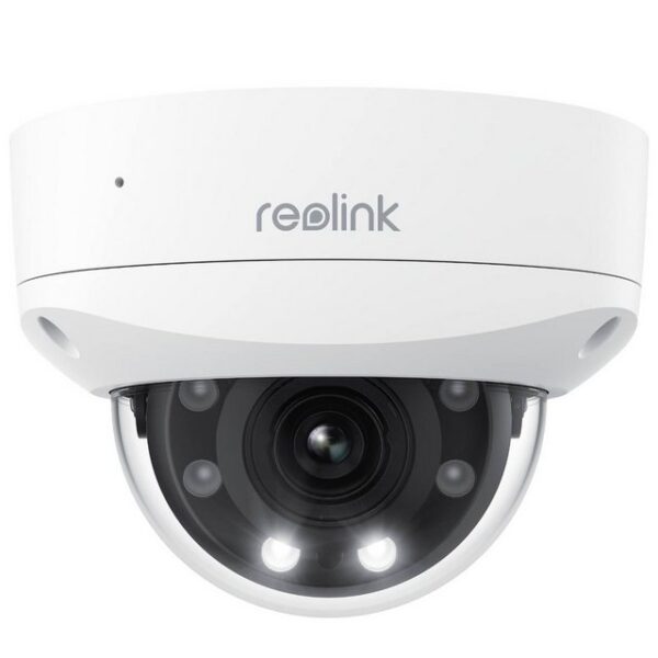 Reolink Überwachungskamera P437 vandalismusgeschützte 4K 8 MP PoE (mit 5-fach optischem Zoom, Nachtsicht in Farbe, Intelligente Erkennung, 2-Wege-Audio, Wetterfest IP67)