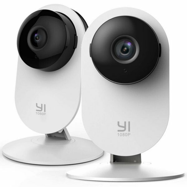 YI Überwachungskamera 2 Stück ÜberwachungKamera Home 1080p Ip WLAN Innen Kamera