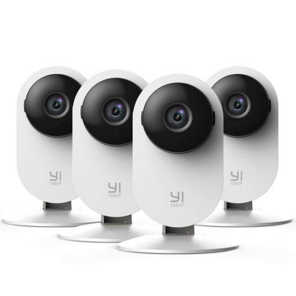 YI Überwachungskamera Überwachungskamera Home Camera 1080p WLAN für Baby/Pet 2/4 Stücke