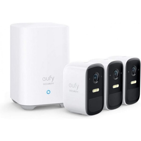 eufy Security Überwachungskamera T88323D2 Cam 2C 3+1 Kit - Überwachungskamera - weiß