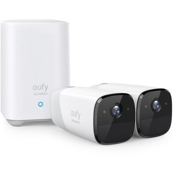 eufy Security Überwachungskamera T88513D1 eufyCam 2 Pro Kit - Überwachungssystem - weiß