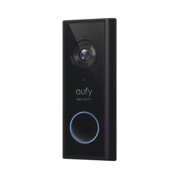 eufy Smart Home Türklingel Eufy Video Doorbell 2K Überwachungskamera (Türgong/-klingel, Kabellose Installation, WLAN)