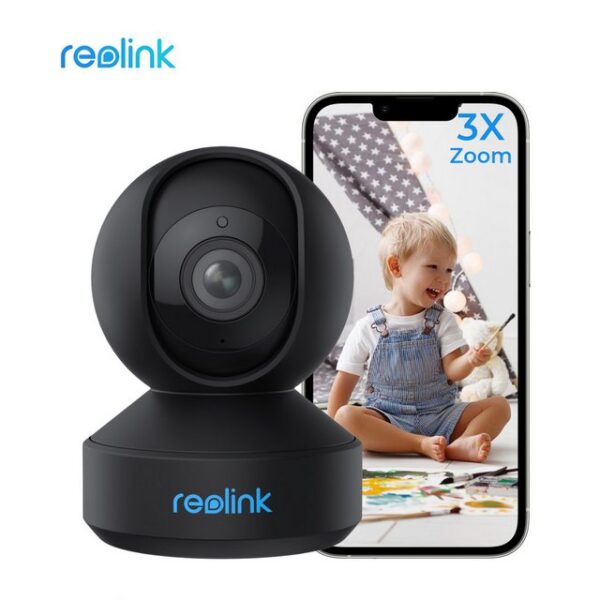 Reolink Überwachungskamera 5MP PTZ WLAN (Innenbereich, 3X Optischem Zoom,2,4/5,0 GHz WiFi,12m IR-Nachtsicht,2-Wege-Audio)