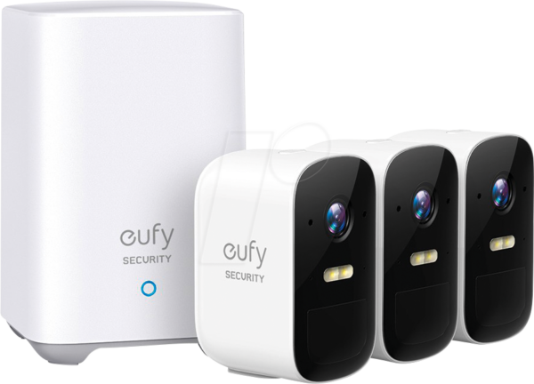 EUFY T88323D2 - Überwachungskamera, IP, WLAN, außen, 3 Stück