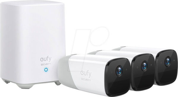 EUFY T88523D2 - Überwachungskamera, IP, WLAN, außen, 3 Stück