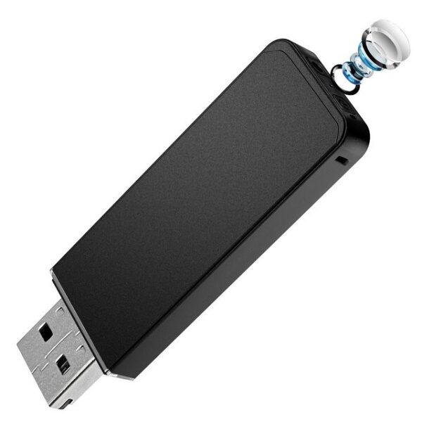 SpionProfi Überwachungskamera 64GB Usb Stick Mini Kamera FullHD Video Ton Aufnahme Bewegungsmelder (Innenbereich, Außenbereich, 1-tlg., Usb Stick mit versteckte Full HD Kamera Spycam mit Bewegungserkennung)