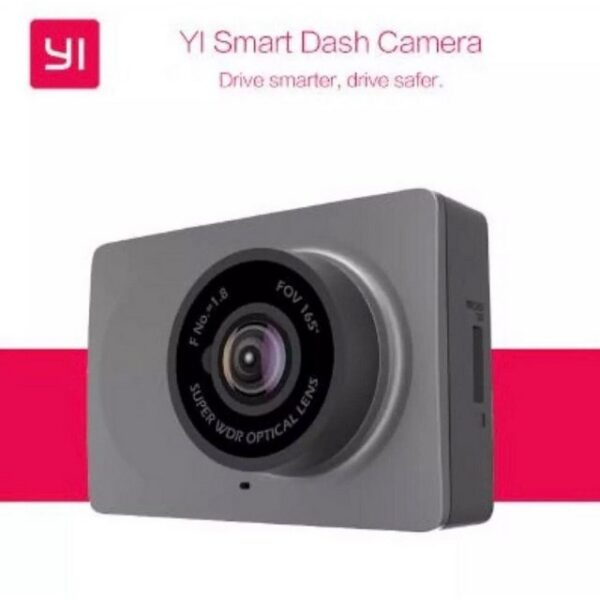 YI Überwachungskamera YI Smart Dash Kamera Auto,1080P/30fps 130 Grad Ultra Weitwinkel