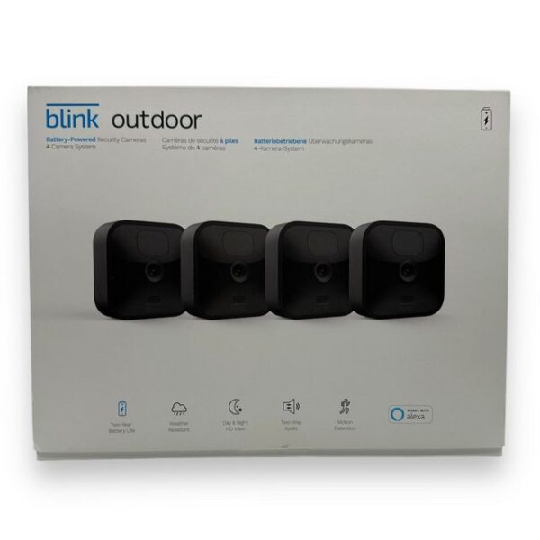 blink Überwachungskamera Outdoor 4er Kamera Set (1-tlg)